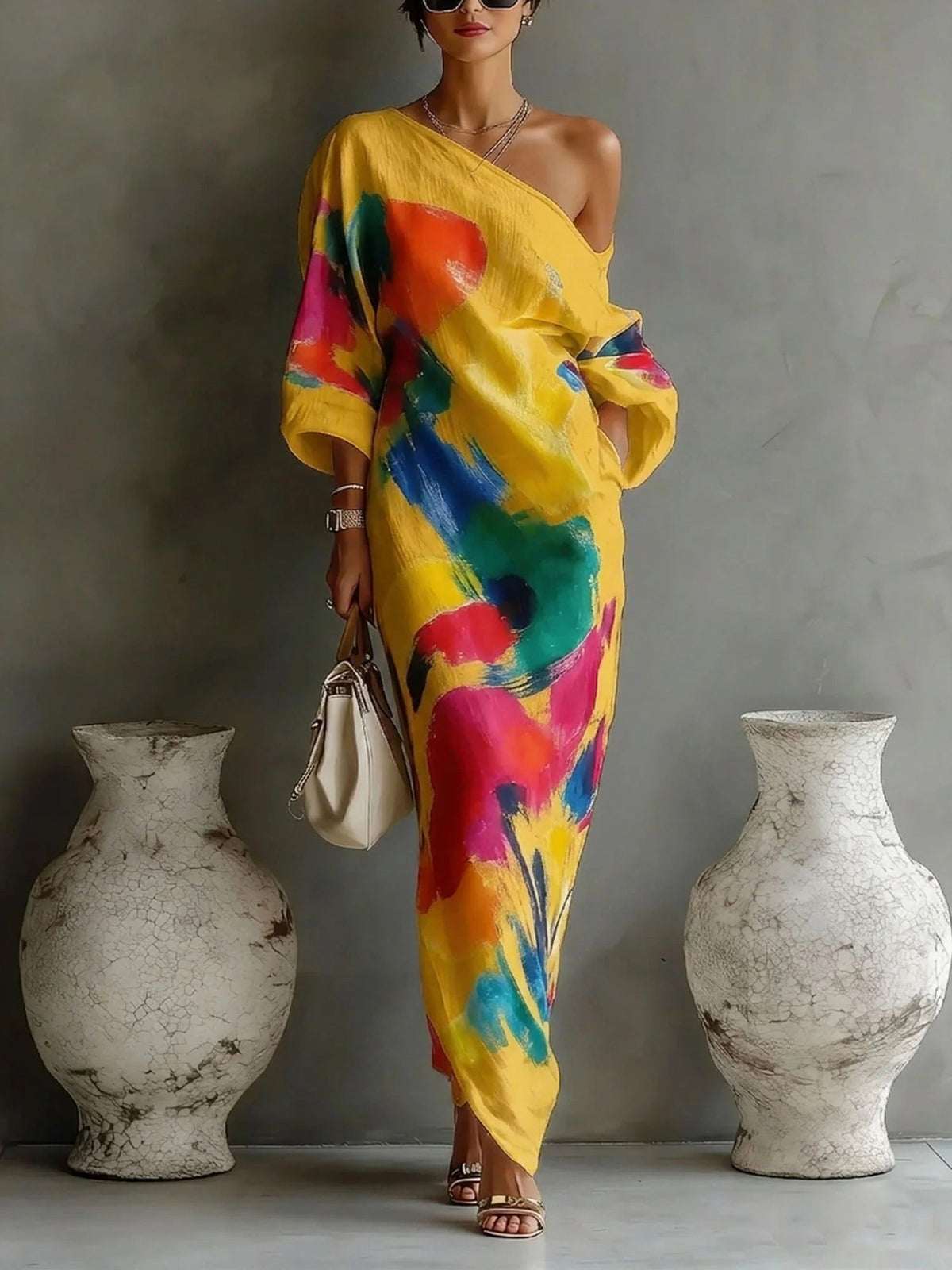 Serena | Vestido de un hombro