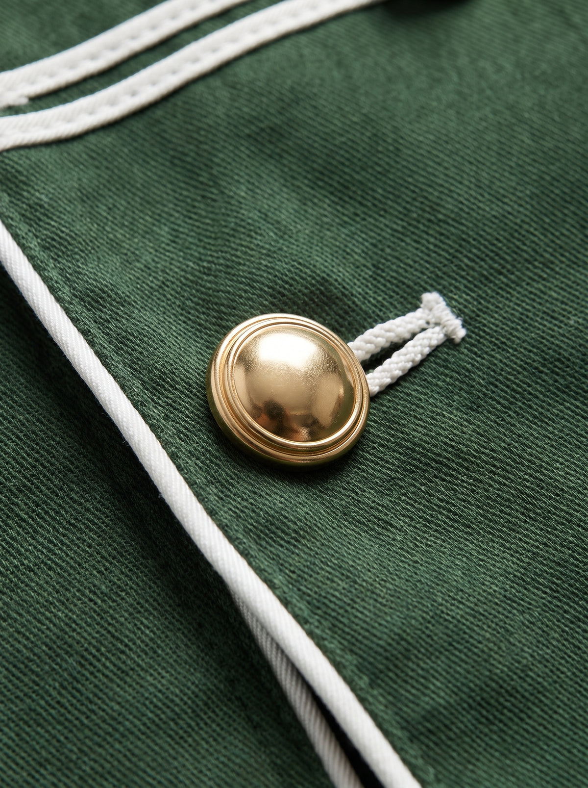 Marion | Chaqueta vaquera de estilo militar con botones dorados