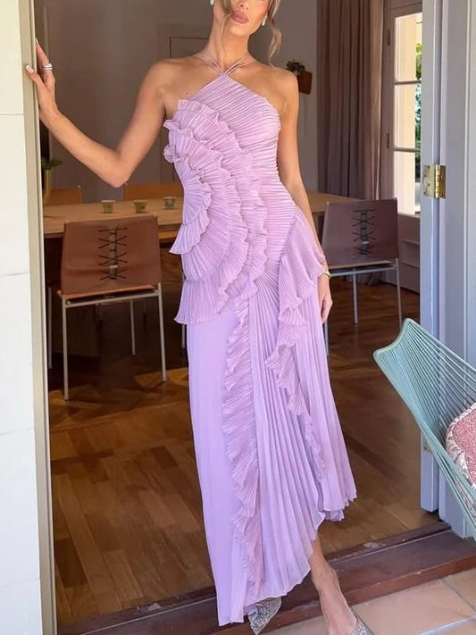 Camila | Vestido Romántico Asimétrico