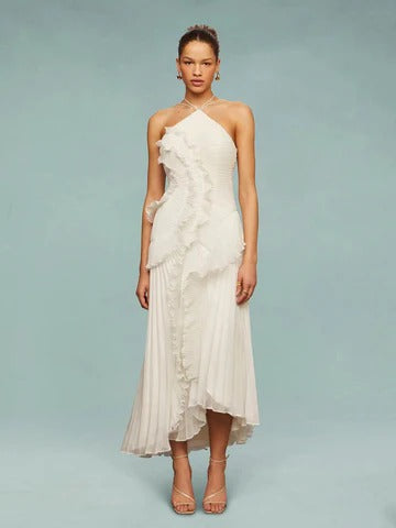 Camila | Vestido Romántico Asimétrico