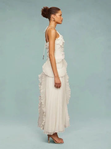 Camila | Vestido Romántico Asimétrico