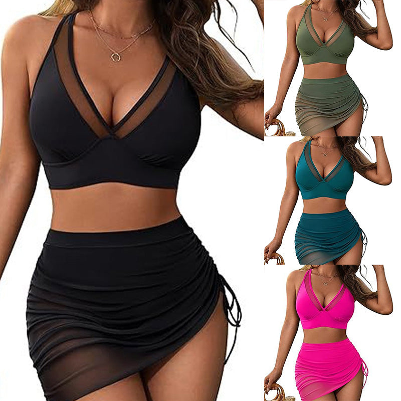 IRIS™ | Conjunto de Traje de Baño de Dos Piezas con Encaje
