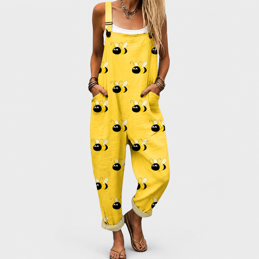 Salopette estampada cómoda
