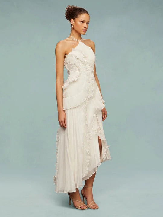 Camila | Vestido Romántico Asimétrico