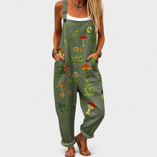 Salopette estampada cómoda