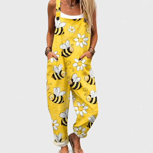 Salopette estampada cómoda