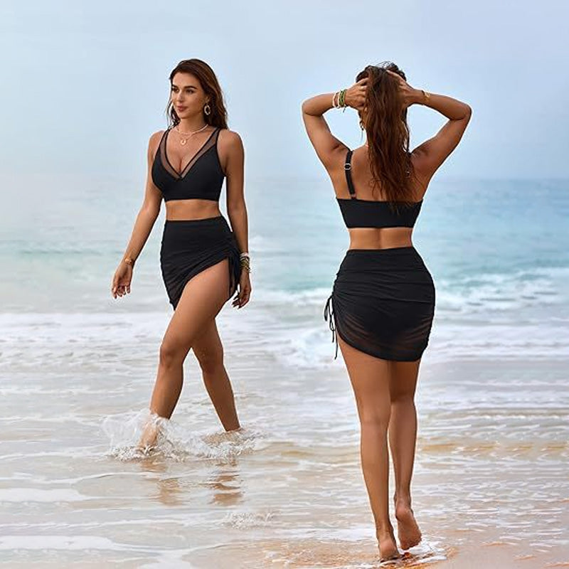 IRIS™ | Conjunto de Traje de Baño de Dos Piezas con Encaje