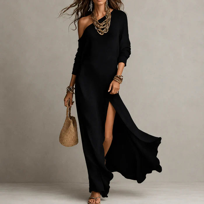 Serina | Vestido asimétrico elegante