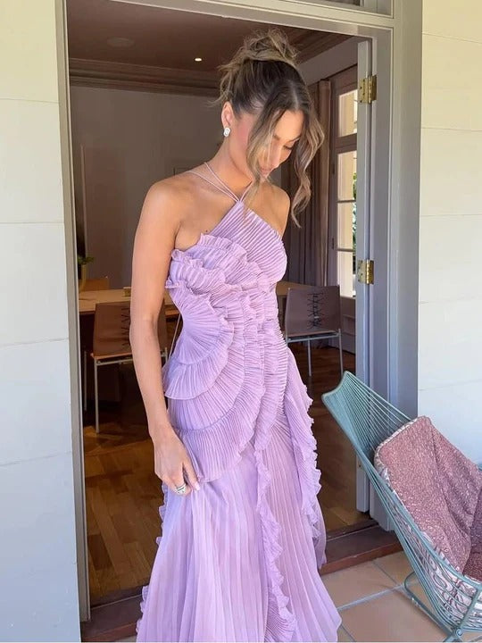 Camila | Vestido Romántico Asimétrico