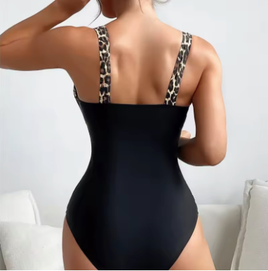 VERA™ | Bañador Sin Mangas Impreso Contraste Una Pieza