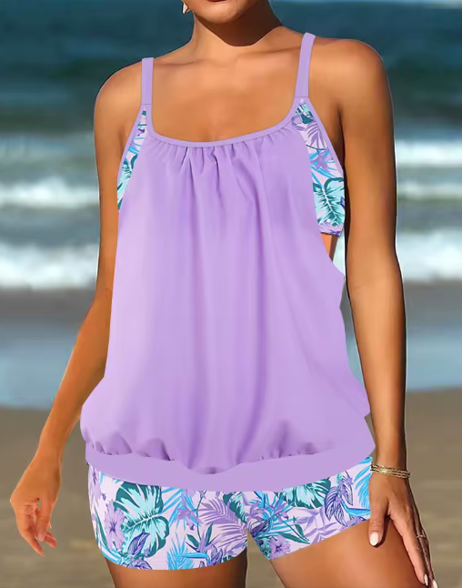 MARIANA ™ | TANKINI DE DOS PIEZAS CORTO DE PLAYA