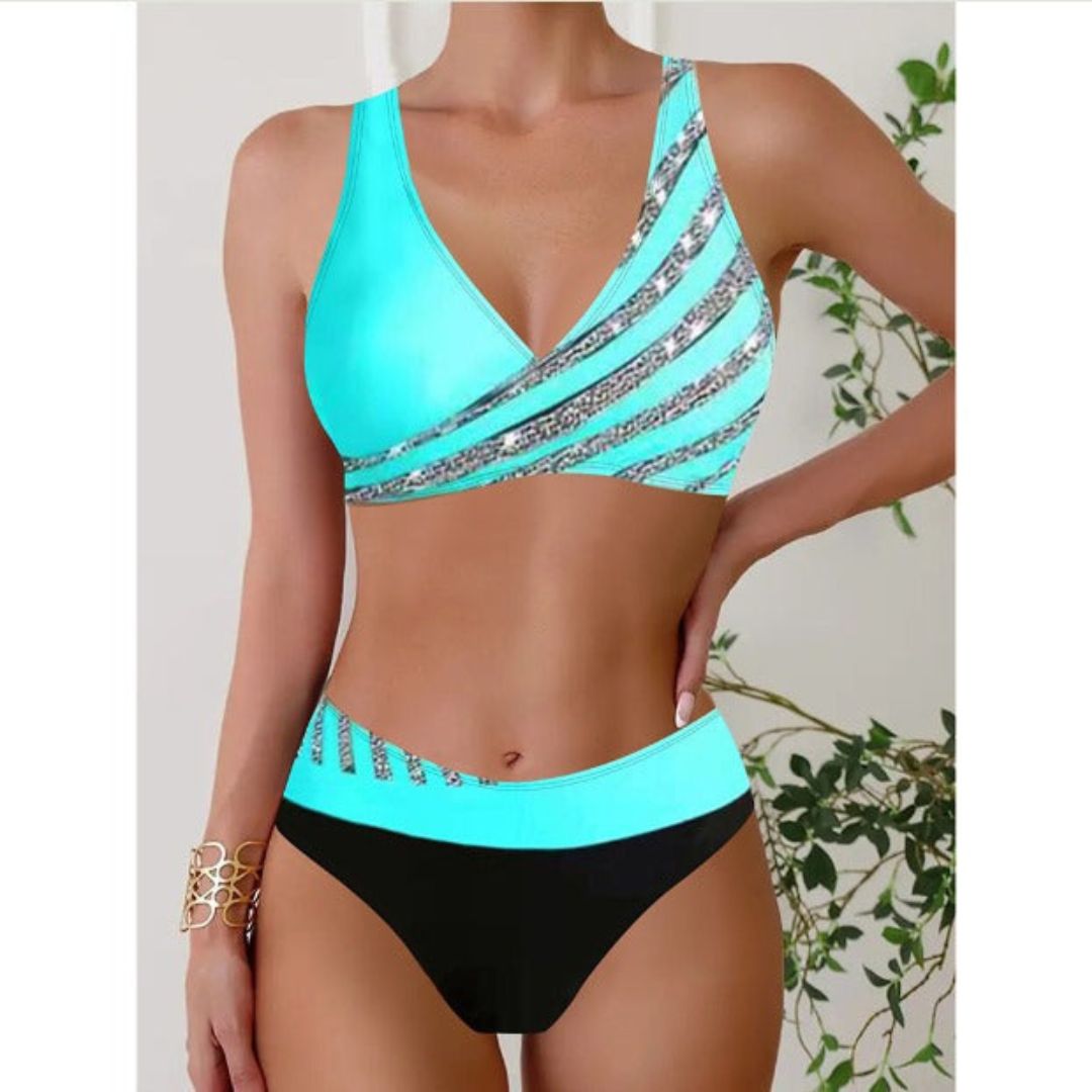 Lucía™ | Top halter impreso